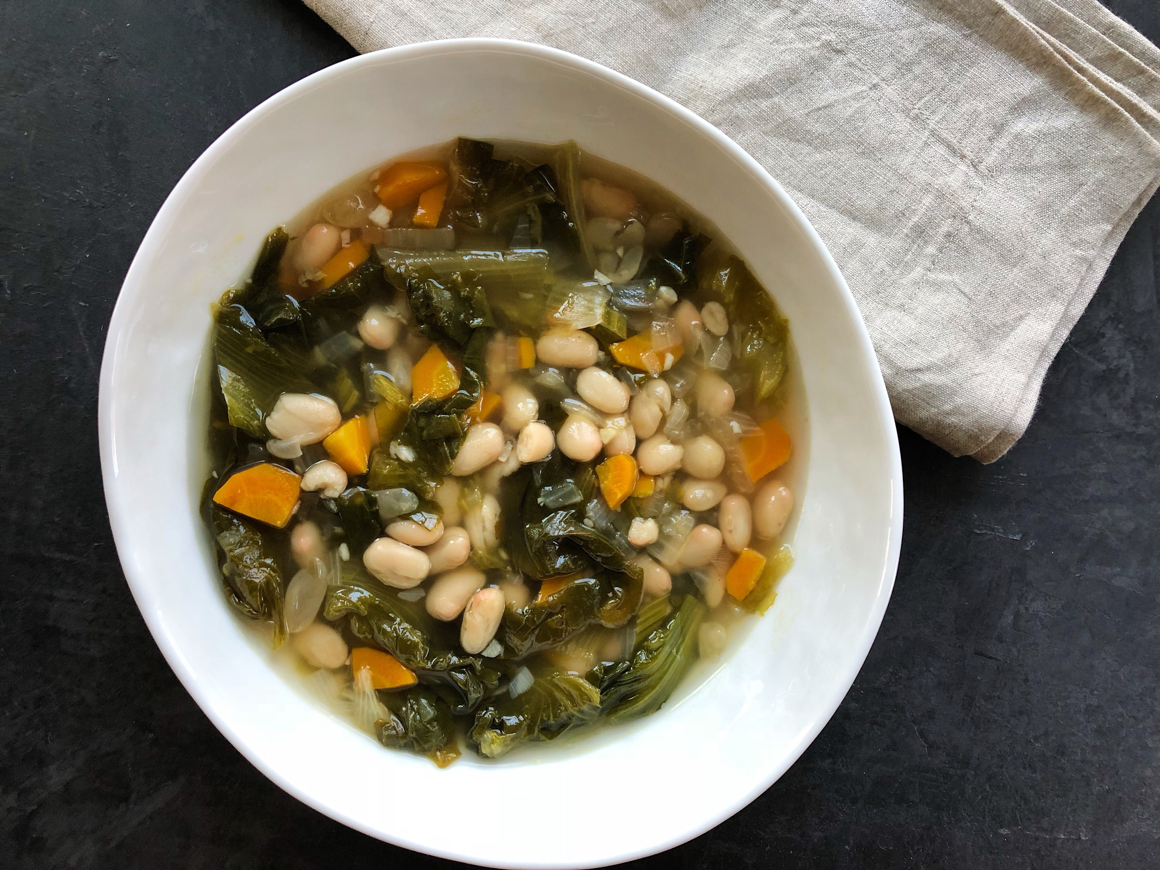 Escarole White Bean Soup