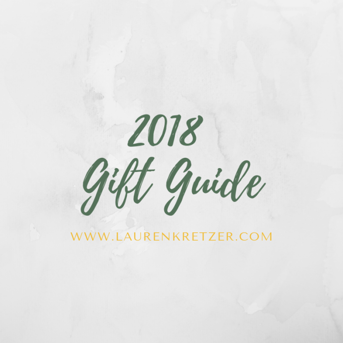 2018 Holiday Gift Guide