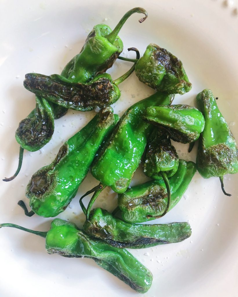 Blistered Shishito Peppers